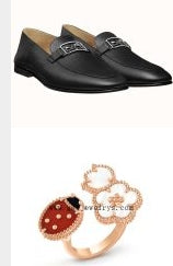202521211 Men Shoes and Lucky Spring Between The Finger Ring