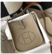 202521790 Evelyne III TPM Bag In Tourterelle Clemence Leather
