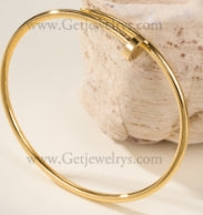 202521997 Nail Bracelet Bracelet Small Model Yellow Gold
