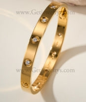 202522012 Love Bracelet with 10 Diamonds Yellow Gold