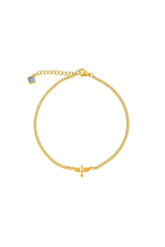 Ikħal Cat Eye Anklet